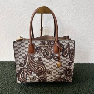 Michael Kors paisley shoulder purse